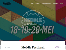 Tablet Screenshot of meddlefestival.nl